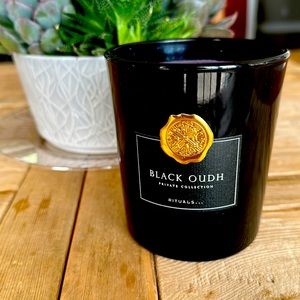 Rituals Black Oudh Private Collection Scented Candle 12.6 oz. With Box NWT